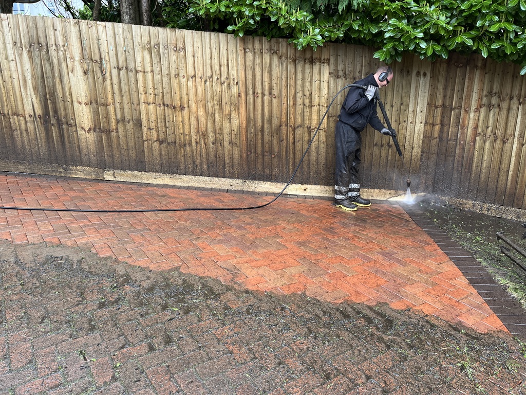 driveway cleaning